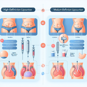 Qual é a Diferença entre Lipoaspiração de Alta Definição e Média Definição?