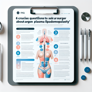 6 Perguntas Cruciais para Fazer ao Seu Cirurgião sobre Lipoabdominoplastia com Argoplasma