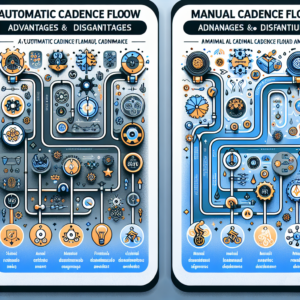 Comparação entre Fluxo de Cadência Automático e Manual: Vantagens e Desvantagens